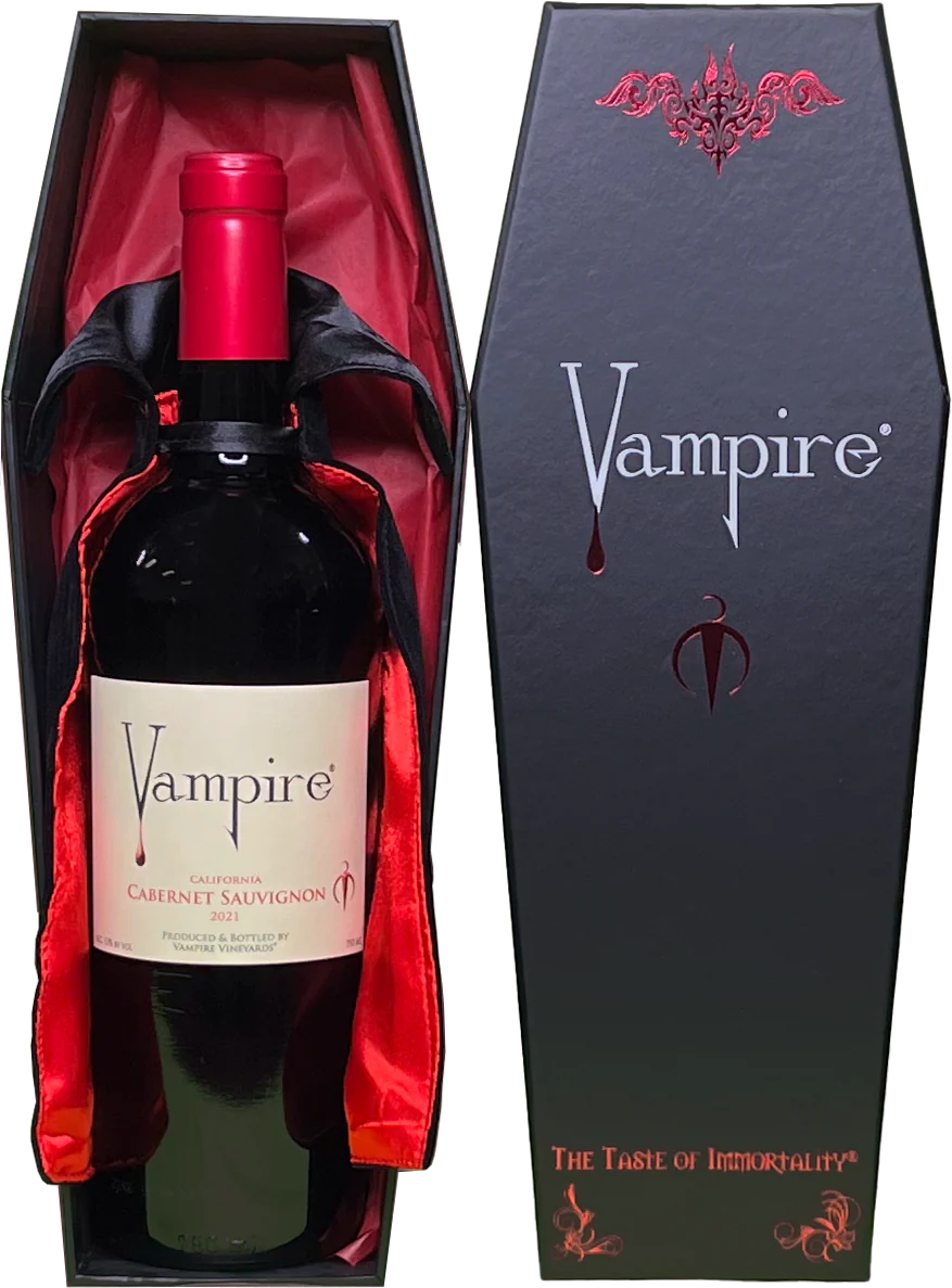 VAMPIRE® CABERNET SAUVIGNON WITH COFFIN & CAPE - Image 4
